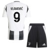 Maglia Juventus Vlahovic 9 Bambino Prima Divisa 2024-25